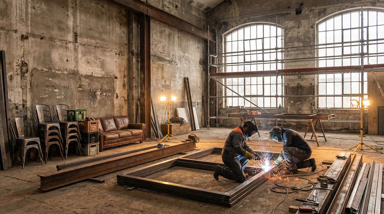 糖心Vlog - 废弃工厂改造Loft全记录视频教程