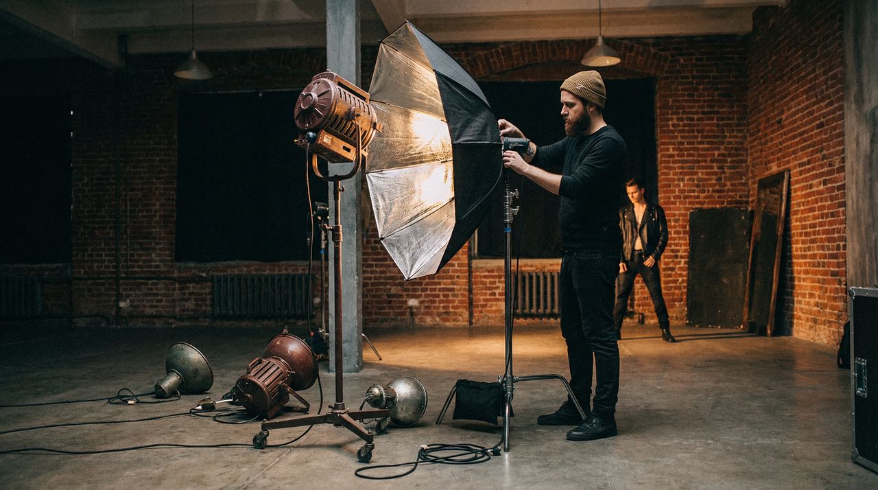 糖心Vlog - 工业风摄影布光技巧视频教程